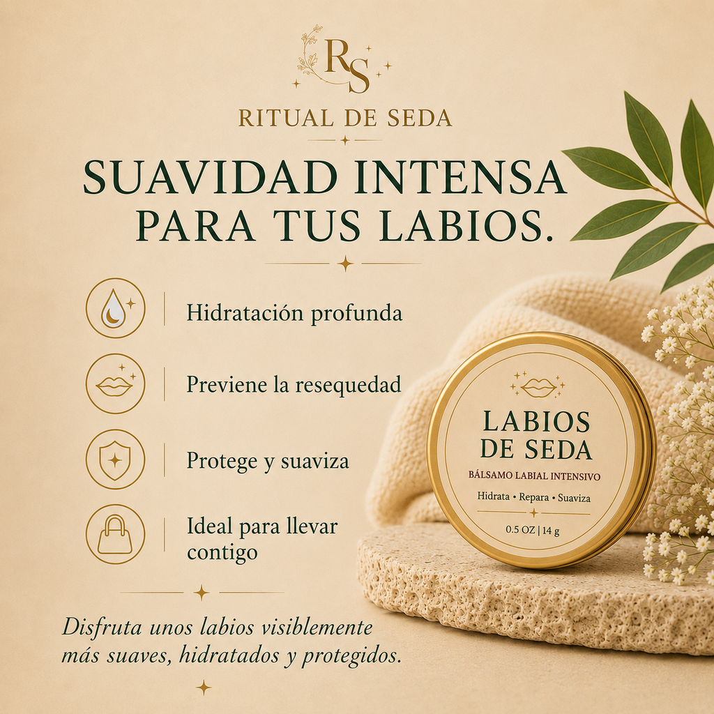 Labios de Seda - Bálsamo Labial Intensivo