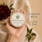 Melena de Seda – Bálsamo Capilar Botánico con Romero y Aceites Nutritivos | 3.4 oz