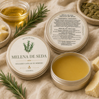 Melena de Seda – Bálsamo Capilar Botánico con Romero y Aceites Nutritivos | 3.4 oz